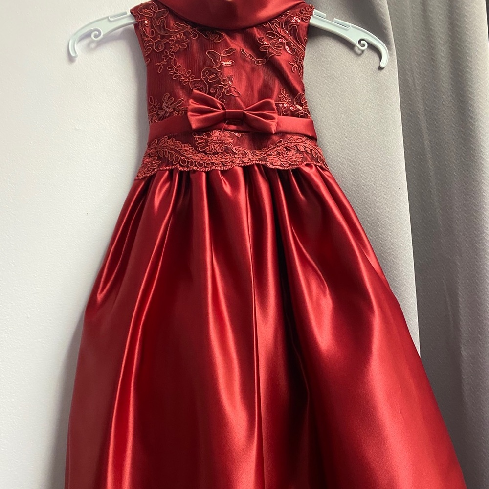 Girl Red dress